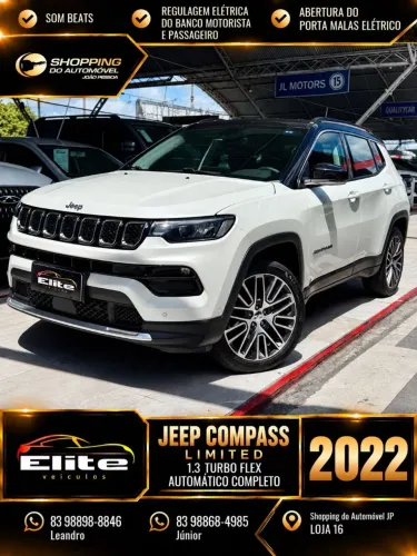 Jeep Compass Limited T270 1.3 TB 4X2 Flex AUT 2022