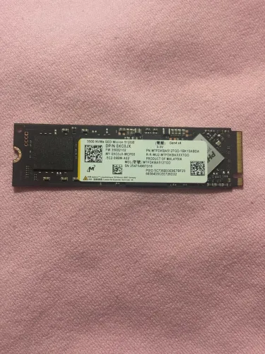 SSD NVME 512GB MICRON