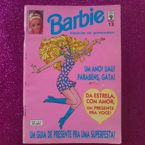 Revista Gibi quadrinho Barbie Edição 13 Abril Jovem 