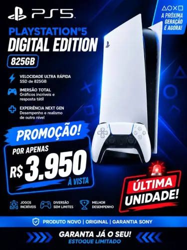 PlayStation 5 825GB digital LACRADO