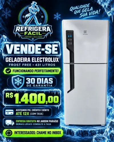 Geladeira Electrolux Frost Free 431 Litros 