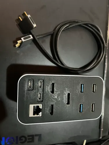 Docking Station USB C tela tripla 13 em 1 Hagibis