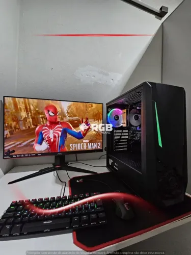 PC GAMER - Ryzen 5 4650G + RX VEGA 7 + RAM 8GB + SSD M.2 NVMe 256GB 12X SEM JUROS