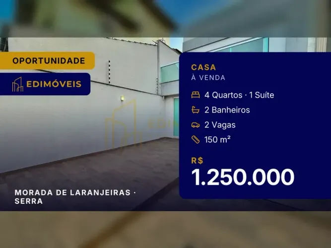 Morada de Laranjeiras| Casa 4 quartos com suíte e escritório, ideal para home office