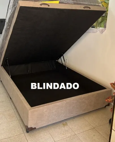 Aqui a Cama Box Bau é Blindada, com Preço de Fábrica e Pagamento Apenas no Ato da Entrega!