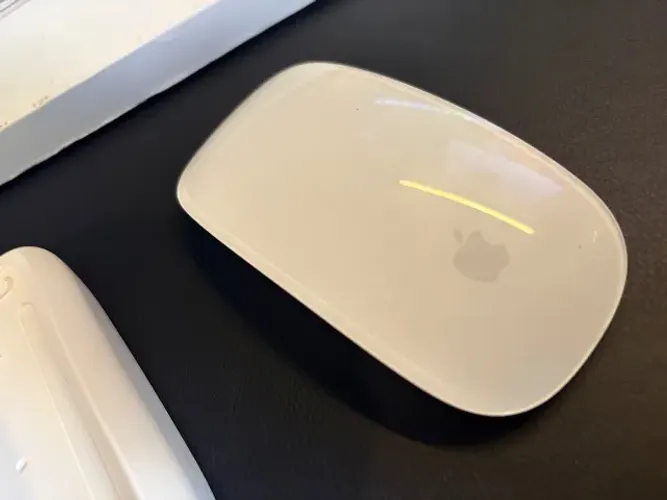 Apple Magic Mouse 2 Branco + Base Suporte Carregador MagSafe