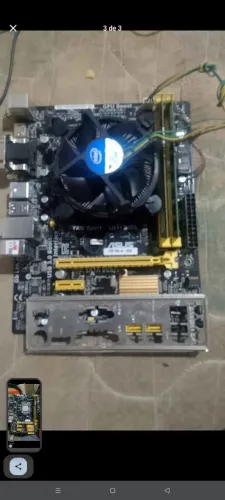 Vendo kit placa mãe h81m-a