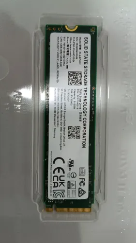 Ssd M.2 Nvme 512gb Solid State Storage Cl4-8d512
