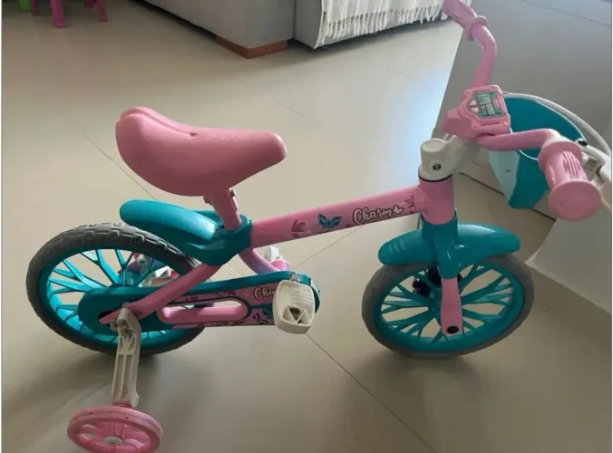 Bicicleta Infantil Aro 12 - Modelo Charm (Nathor) uhuuuuuu