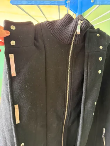 Sobretudo preto Calvin Klein feminino XXL