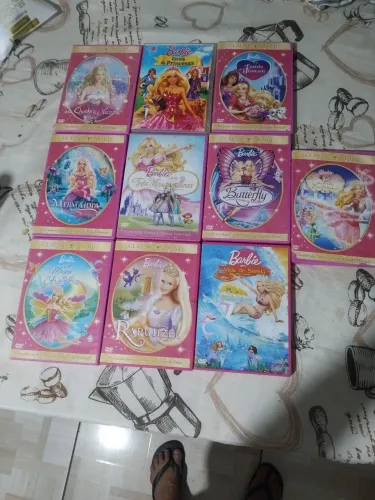 DVD barbie 10unidades