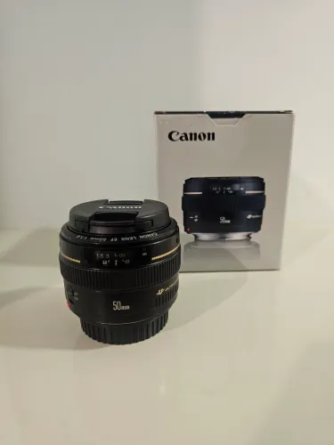 LENTE CANON 50mm F1.4 USM!