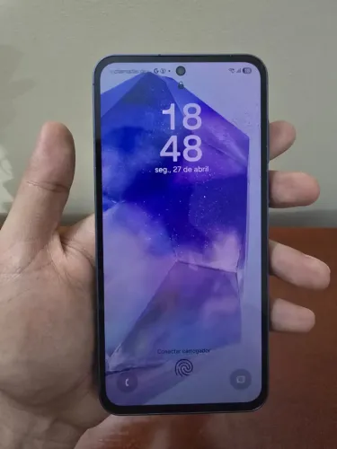 Samsung Galaxy A55 5g, Dual Sim, 128 Gb, Azul-escuro, 8 Gb Ram 