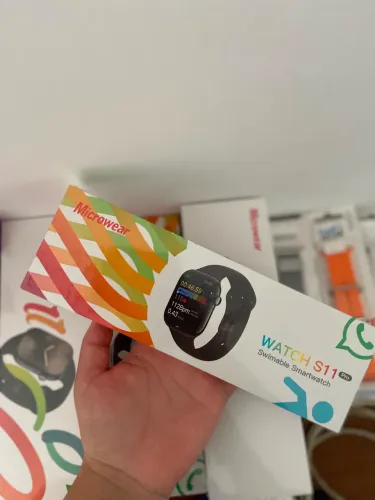 Smartwatch S11 + 2 Pulseiras e case de proteção