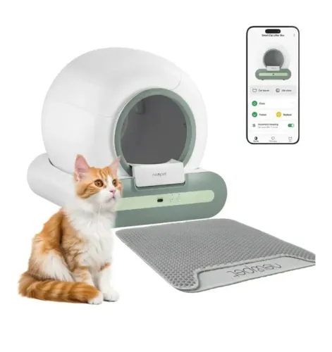 Caixa de Areia Automática para Gatos