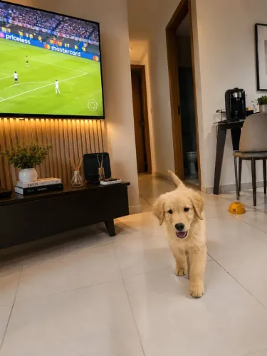 Filhote de Golden retriever macho disponível 