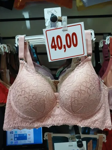 Sutiãs rendado costa reta