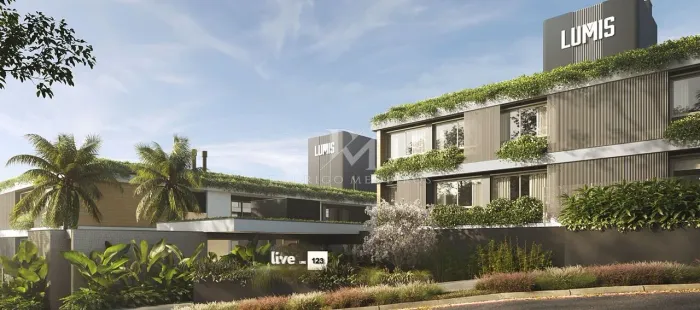 Apartamento duplex com vista verde em Cacupé, Florianópolis/SC