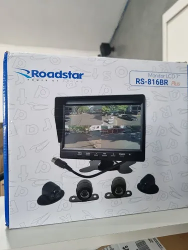 CAMERA E MONITOR ROADSTAR PARA VEÍCULOS
