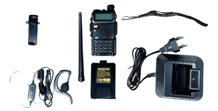 RADIO COMUNICADOR WALKTALK DUAL BAND BOMVINK BOM-5701
