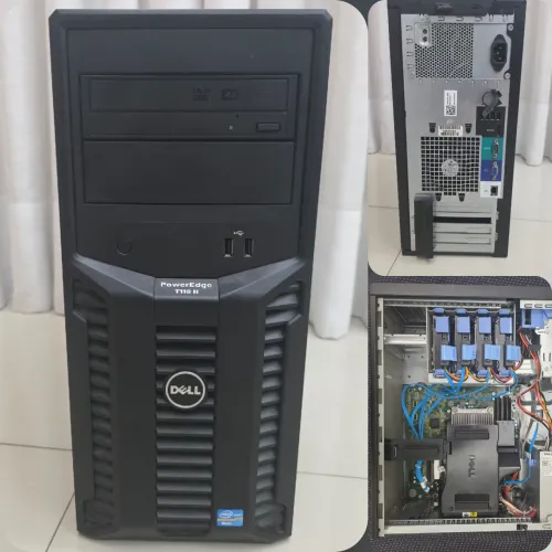 Servidor Dell PowerEdge T110 II | 32GB ECC | 2x SAS 1TB + 2x SATA | Homelab / Proxmox