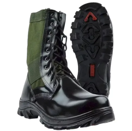 Coturno militar unissex