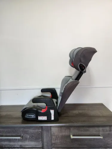 Acento de elevação com encosto  reclinável / cadeira infantil para crianças de 15 a 36 kg 