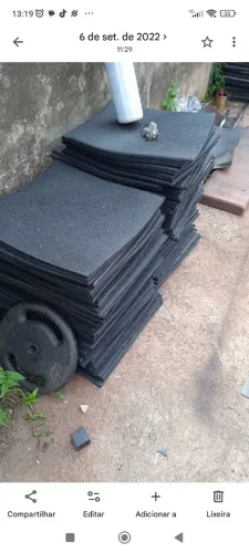 Pisos de borracha para academia