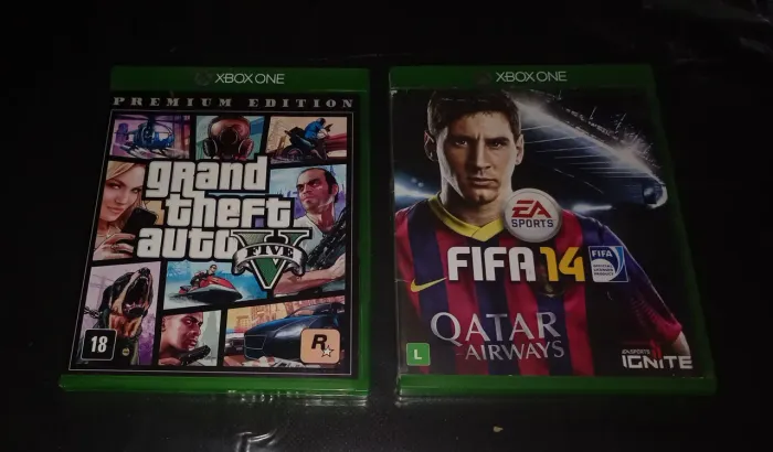 2 jogos do Xbox one