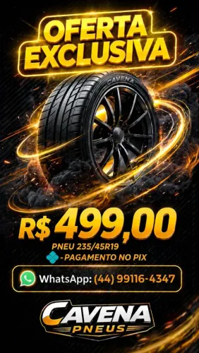 Pneu Novo 235/45R19 99Y XL DENALI GOLDEN EAGLE - R$ 499,00<br>