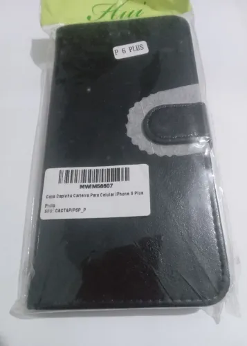 Capinha carteira p/ iphone 6 plus.