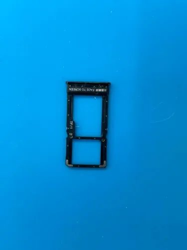 SLOT DE CHIP XIAOMI POCO X3 PRO AZUL - PEÇA ORIGINAL RETIRADA
