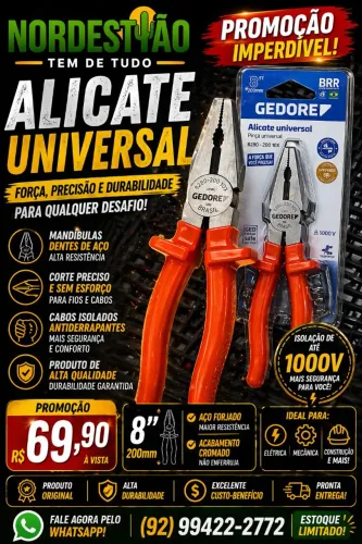 Alicate Universal Gedore
