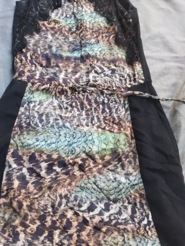Vestido Brooksfield Donna original - Animal Print - Usado em ótimo estado