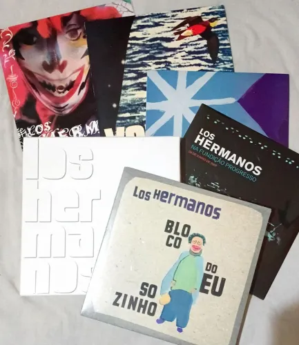 Vinil Box Los Hermanos 5 LPs (2 Lacrados) 2011