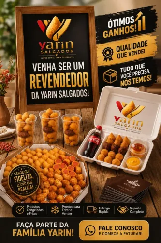 Revenda salgados