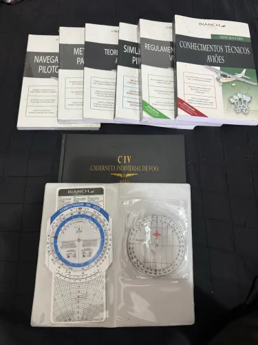 Livros para curso de Piloto Privado