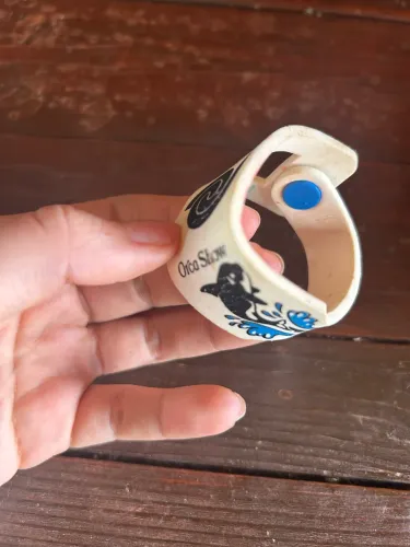 Pulseira orca show playcenter raridade