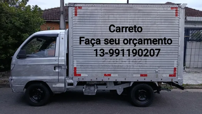 Pequenos carretos na baixada santista