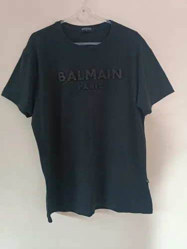 Camiseta Masculina Black Balmain Original
