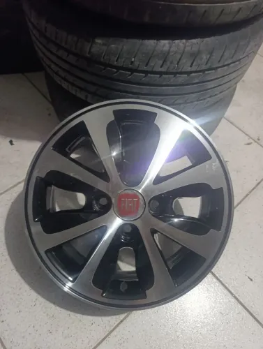 Rodas aro 14 semi novas revitalizadas VW GM Fiat