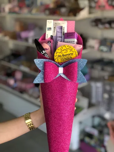 Buquê de maquiagem para o Dia das Mães