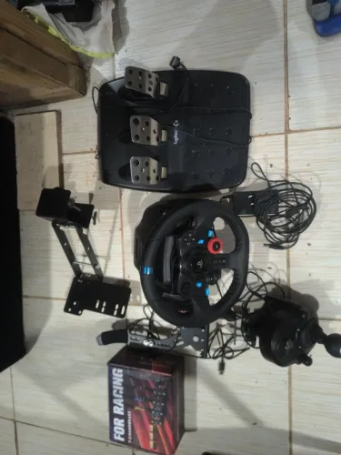 ? KIT COMPLETO SIMULADOR DE CORRIDA - LOGITECH G29