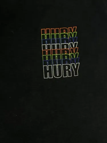 Camiseta Hury preta tamanho GG