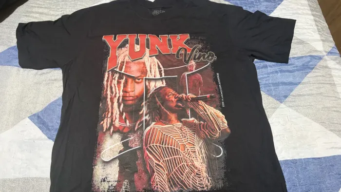 Camisa estampada yunk vino