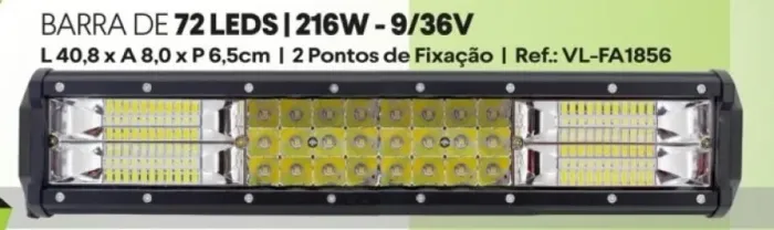 BARRA LED PARA OFF ROAD/ MARITIMA/AGRICULA