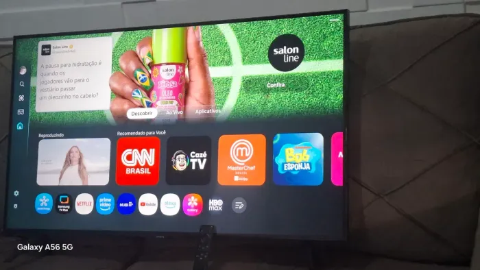 Tv 43Samsung 1mes de uso 4 k alexia game 4 k crystal