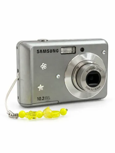 câmera digital samsung es15 10.2mp prata