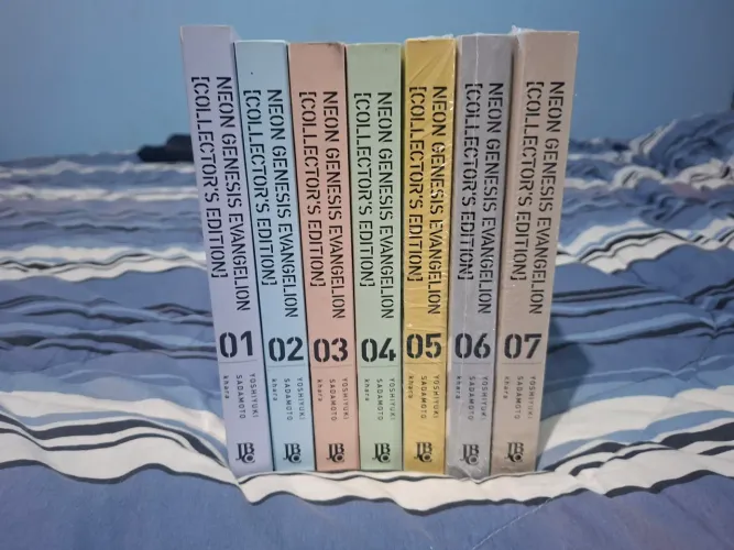 Coleção Neon Genesis Evangelion completa 3 últimos volumes lacrados