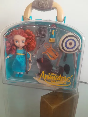 Boneca Merida Valente Animators Play Set Mini Collection